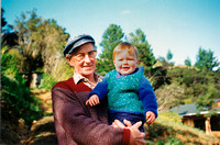 Tom McArthur, with Caleb Nowell at 10 months in 1994