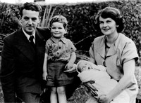 John, Donald, Christopher and Kay 1954