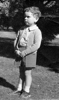 Donald at about 3 yrs in 1955