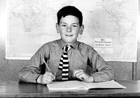 Chris aged about 9 in 1963