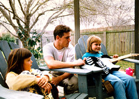 Amanda, Evan, Sophie in about 1998