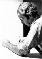 John at his drawing board in 1978